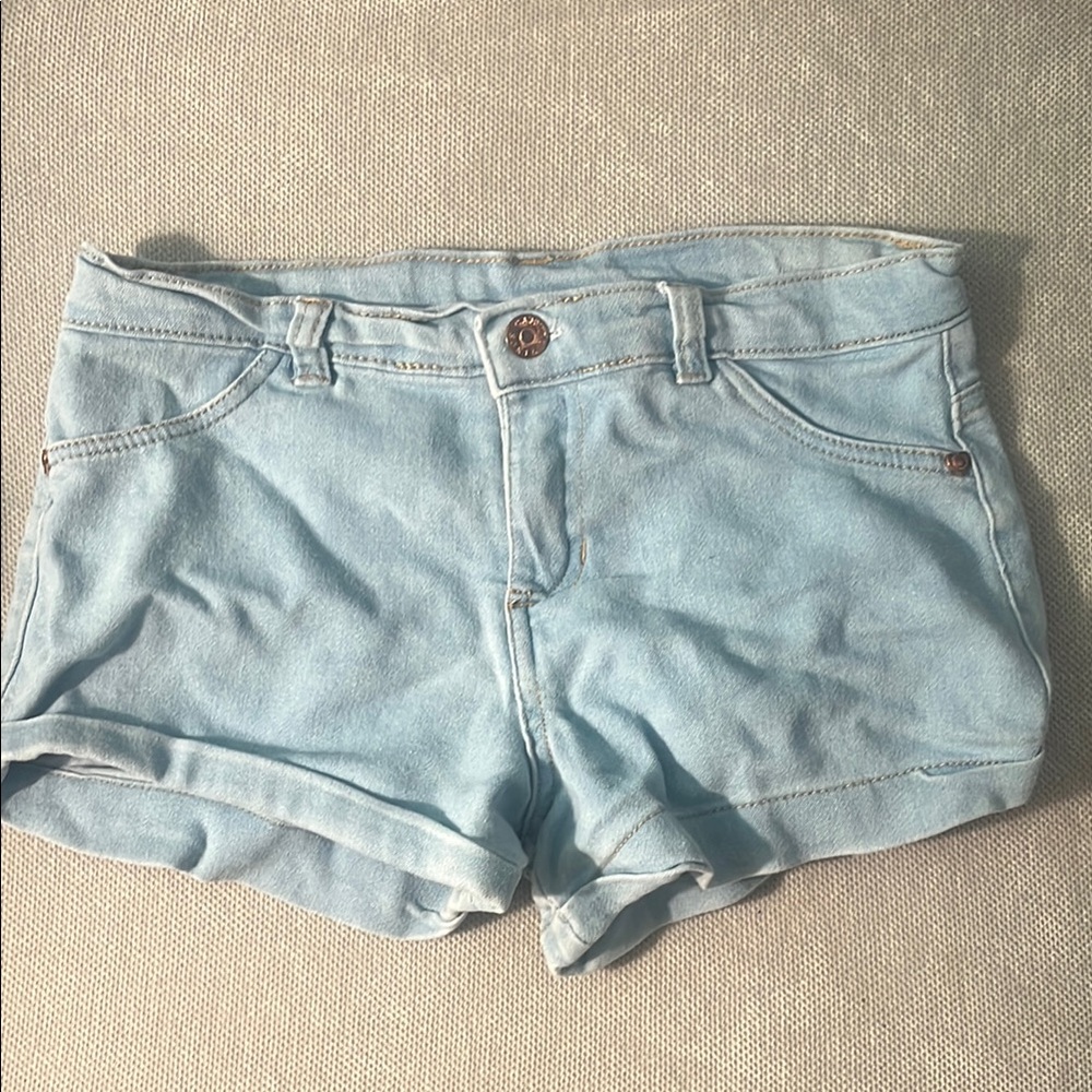 Vince Camuto Blue Denim Shorts Classic Summer Style